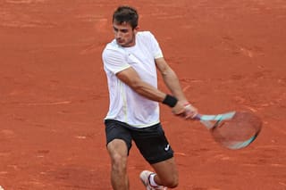 Mariano Navone no pudo con Berrettini, pero se va de Marruecos con una gran sensación