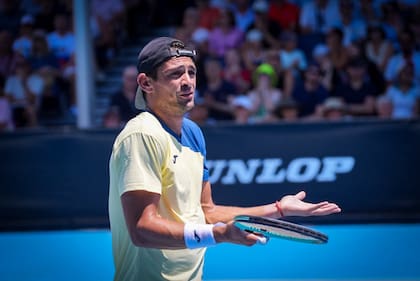 Mariano Navone no pudo superar la primera rueda del Abierto de Australia