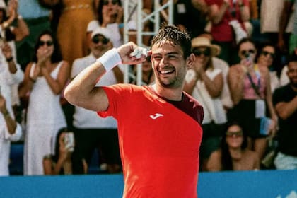 Mariano Navone, que esta temporada ganó su primer ATP (en Bucarest), avanzó a la segunda ronda de Madrid
