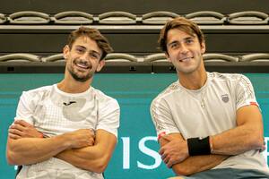 Mariano Navone y Tomás Etcheverry serán los singlistas de la Argentina en la serie vs. Noruega que inicia este jueves en Oslo