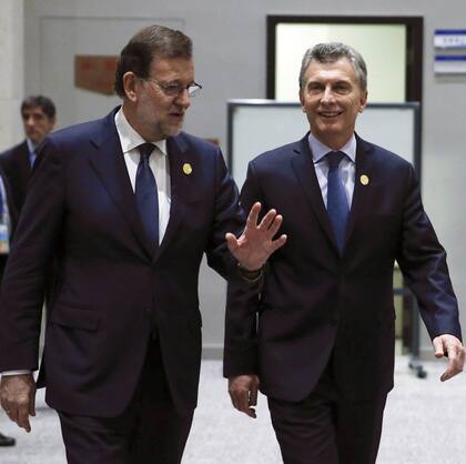 Mariano Rajoy y Mauricio Macri
