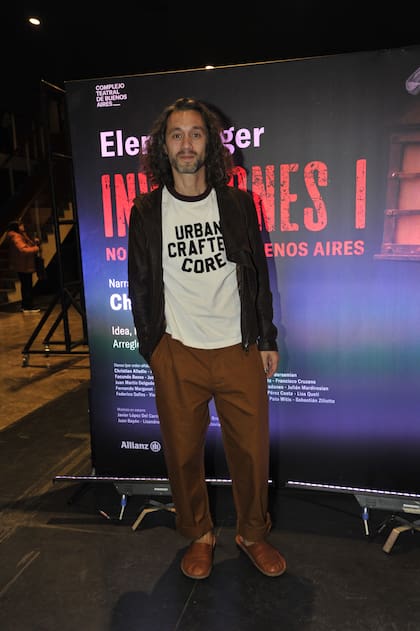 Mariano Torre no podía faltar a la cita: el actor estuvo presente en la función especial para apoyar a Roger, su pareja y la madre de sus hijos