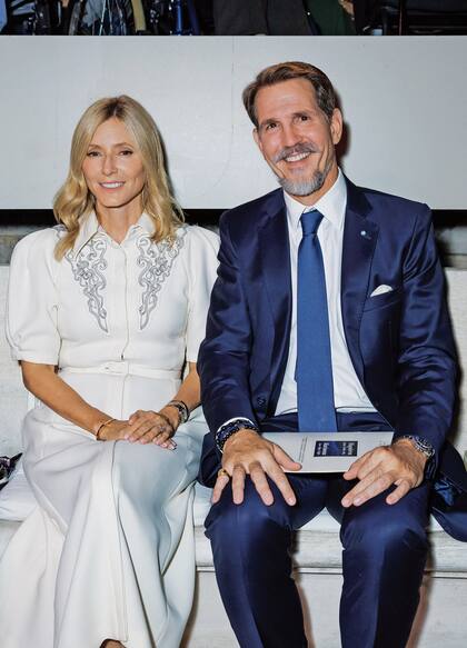 Marie-Chantal y Pablo de Grecia no faltaron a la cita.