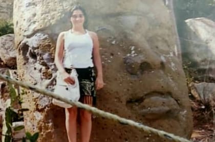 Mariela, en México: "...ese viaje me acercó a otras perspectivas, pero también a la certeza de que había que seguir conquistando sueños”.