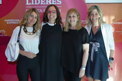 Mariela Mociulsky (Trendsity) Paula Molinari (Whalecom) Andrea Werthein y Ana Cohen (Cohen Sociedad de Bolsa)