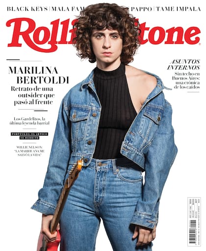 Marilina Bertoldi en la tapa de la edición de junio de Rolling Stone