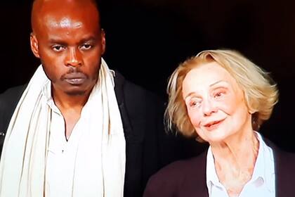 Marilú Marini en una escena de Tempest Project, la última producción de Peter Brook que se estrenó un año atrás, en Barcelona