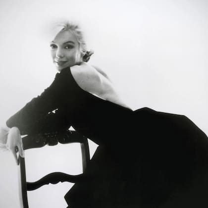 Marilyn Monroe, retratada por el fotógrafo estadounidense Bert Stern