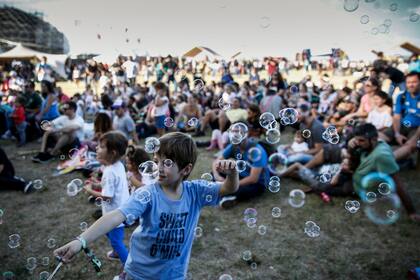 Marina Baraj en Lollapalooza Kids