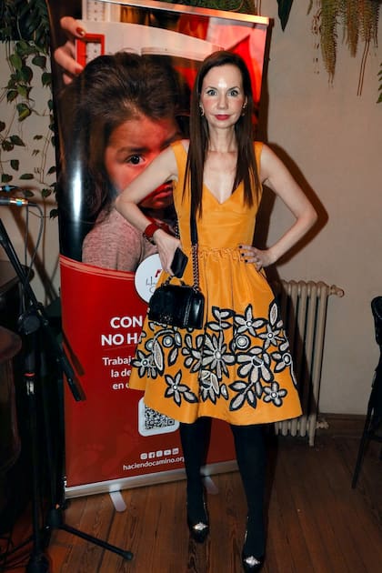 Marina Achával Duhau en el concierto a beneficio de Haciendo Camino