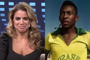 Marina Calabró recordó a Pelé y dijo que tiene una foto con él: “Yo lo conocí en una fiesta"