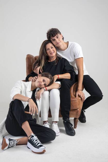 Marina Silberstein, 47 años, abogada y mamá de Benjamín (19), Milena (16) y Miranda (8) Carrizo.