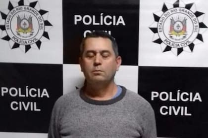 Marino Pinto de Brum, al ser detenido en Tramandaí, Rio Grande do Sul