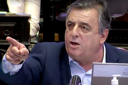 Mario Negri se enojó con los diputados kirchneristas: "¿Necesitan un diván?", gritó