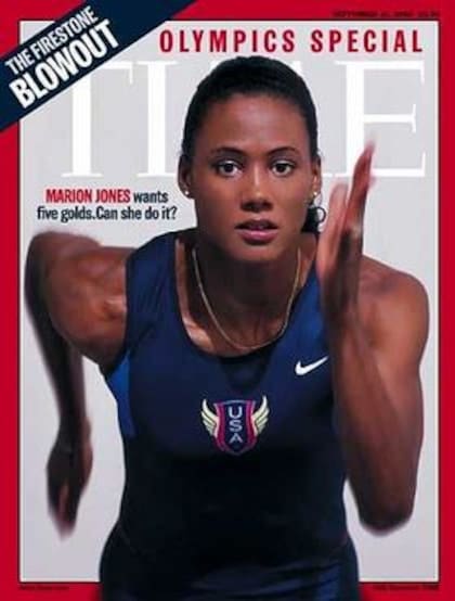 Marion en la portada de Time