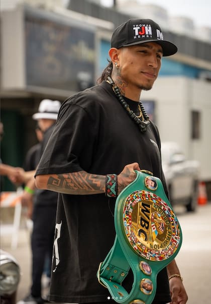 Mario Barrios defenderá por tercera ocasión el cinturón de la WBC (Instagram/@boxer_barrios)