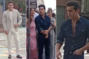 Mario Casas, por las calles de Buenos Aires