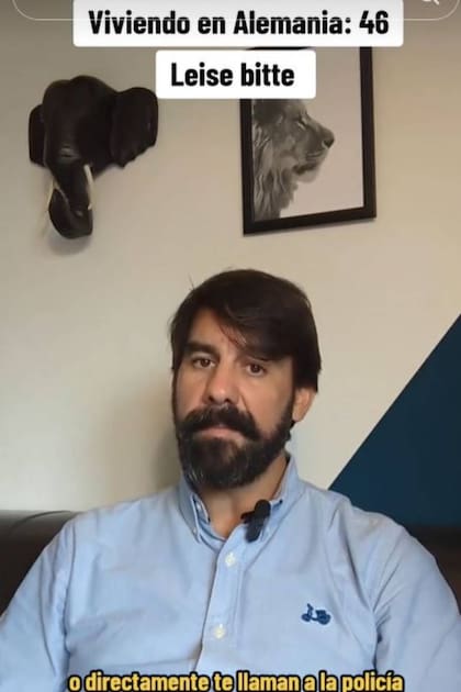 Mario Fernández dice que, si uno hace ruidos en Alemania un domingo, los vecinos te llaman la atención, te dejan una nota o dan aviso a la policía