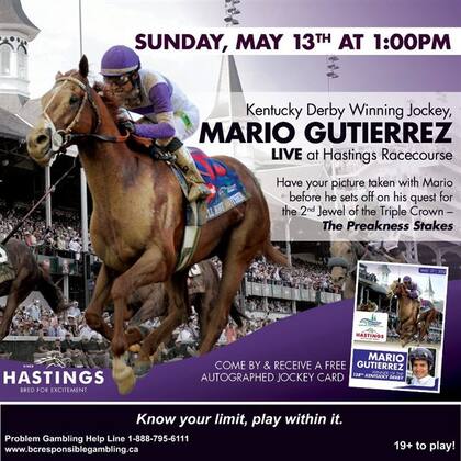 Mario fue agasajado en Hastings, el hipódromo en el que su nombre comenzó a sonar fuerte desde 2006