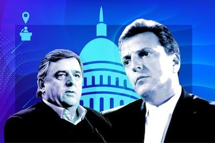 Mario Negri y Sergio Massa