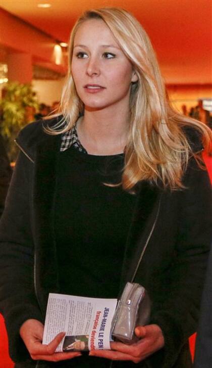 Marion promete seguir el legado de su abuelo, Jean-Marie