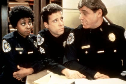 Marion Ramsey en una escena de Locademia de policía