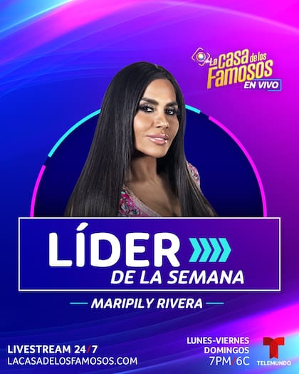 Maripily es una de las favoritas para ganar La Casa de los Famosos