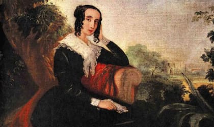 Mariquita Sánchez de Thompson fue una distinguida dama porteña que ofició de anfitriona para las tertulias que moldearon el espíritu de la Revolución de Mayo