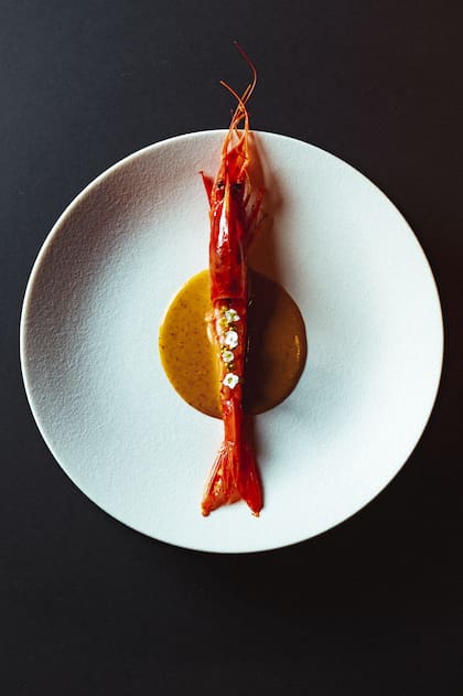 Mariscos y frutos de mar son protagonistas en la cocina de Martín.