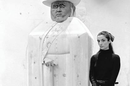 Marisol Escobar marcó el mundo del arte (Foto Instagram @sophie.st.phalle)