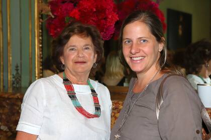 Maritchu Seitún junto a su hija