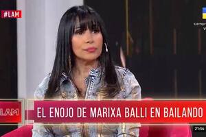 Marixa Balli apuntó contra Tinelli tras la imitación que le hicieron: “Me sentí como un muñeco”
