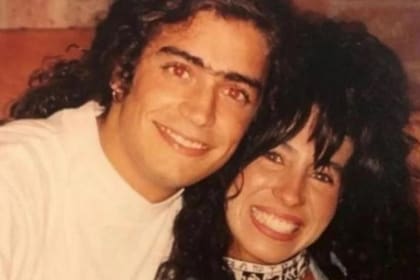 Marixa Balli y Rodrigo Bueno fueron pareja durante los años 90 (Foto archivo)