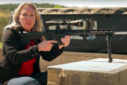 Marjorie Taylor Greene es conocida como la "congresista de QAnon"