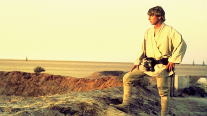 Mark Hammill como Luke Skywalker