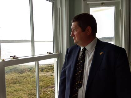 Mark Pollard, miembro de la Asamblea Legislativa de las islas Malvinas