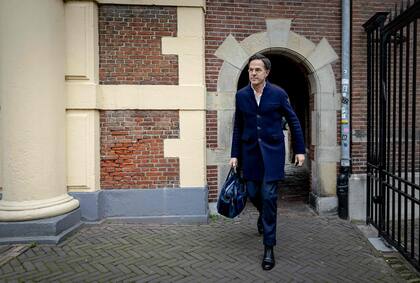 Mark Rutte, el primer ministro holandés. (ROBIN VAN LONKHUIJSEN / ANP / AFP) / Netherlands OUT