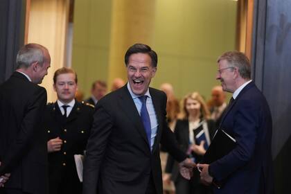 Mark Rutte llamó a quintuplicar la capacidad área de la OTAN