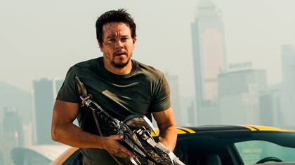 Mark Wahlberg en escena en el film 2Guns