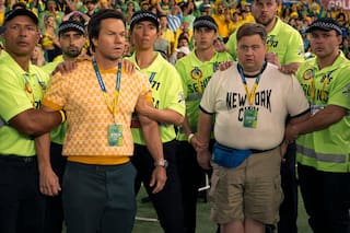 De qué trata Bolas arriba, la película que une a Eva de Dominici con Mark Wahlberg