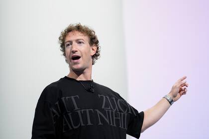 Mark Zuckerberg habla durante una conferencia de Meta Connect, el miércoles 25 de septiembre de 2024, en Menlo Park, California