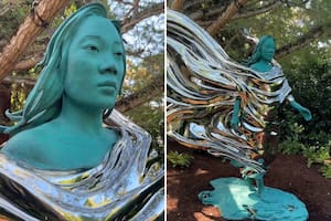 Mark Zuckerberg le regaló una estatua a su esposa; el empresario dijo que desde hace un tiempo que quería mandar a construirla