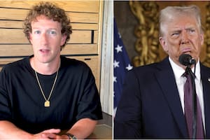 Mark Zuckerberg y Donald Trump