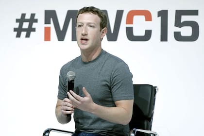Mark Zukerberg, en el Congreso Mundial de Móviles