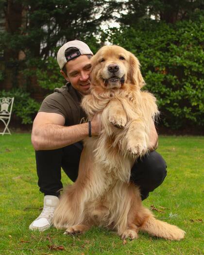 Marley es un perro entrenado para cuidar personas