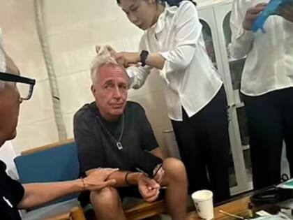 Marley recibió asistencia médica en China