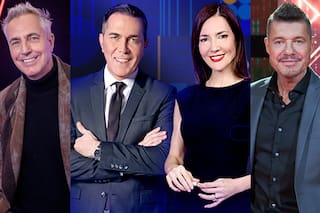 Tinelli se alejó de Marley y Telefe noticias con un récord de audiencia