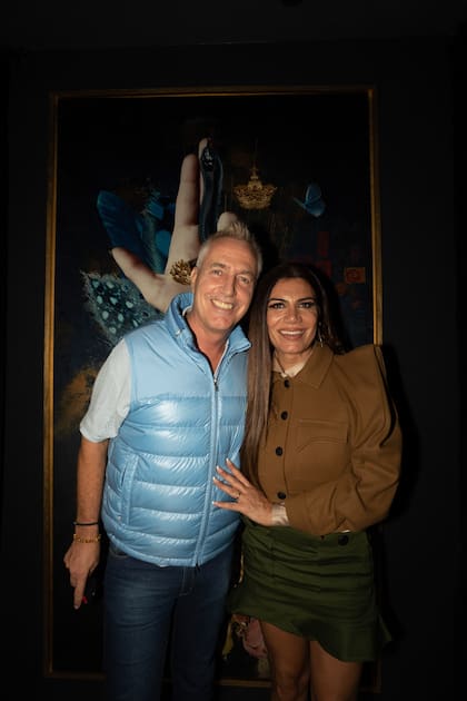 Marley y Flor de la V posaron para la cámara antes de disfrutar de una deliciosa comida.