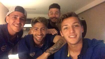 Maroni, Lamardo, Nández y Retegui, el último fin de semana en la concentración de Boca