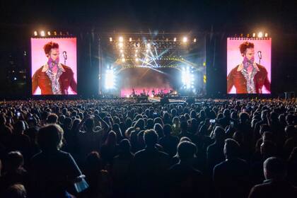 Maroon 5 se presentó ante un Campo Argentino de Polo colmado